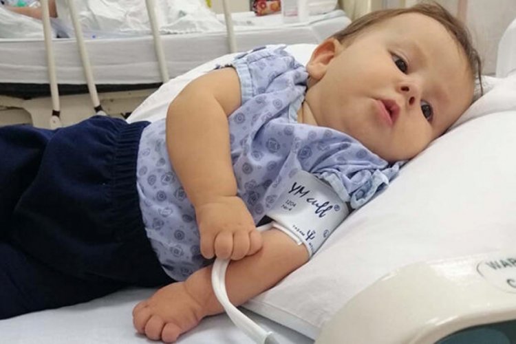 SMA hastası 7 aylık Amine destek bekliyor