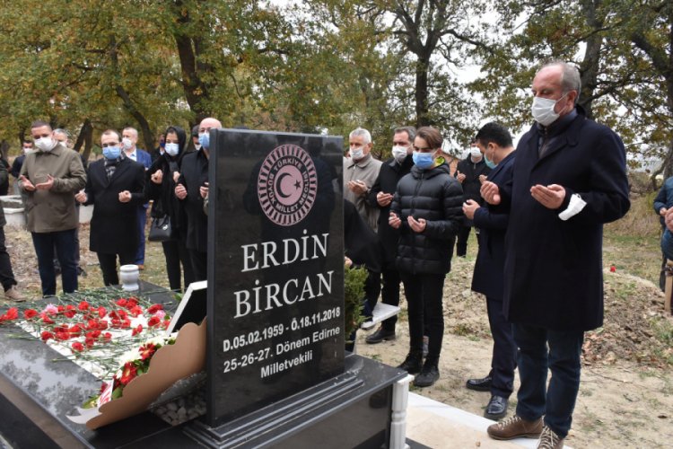 Muharrem İnce, CHP'li Bircan'ın anmasına katıldı