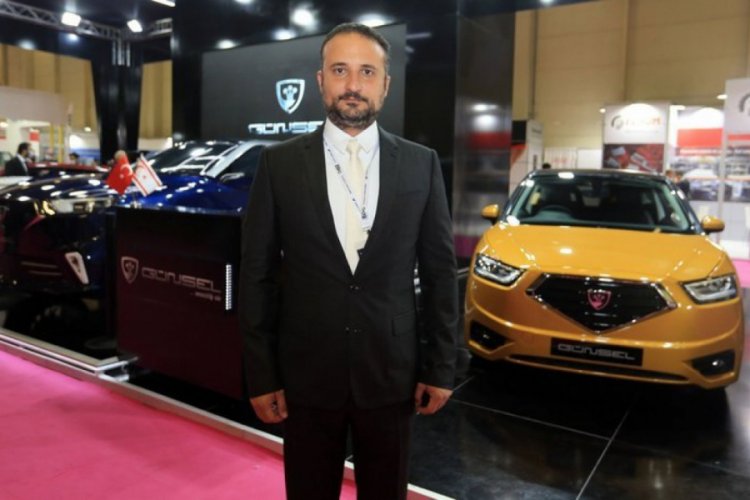 KKTC'nin yerli otomobili Günsel İstanbul'da