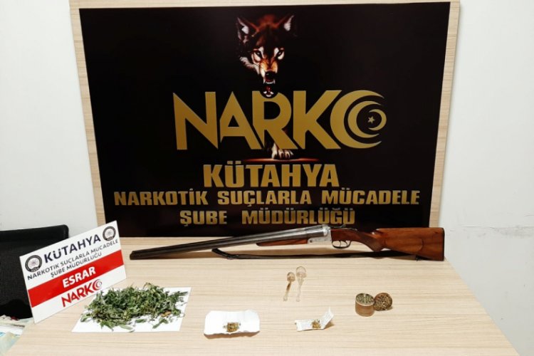 Kütahya'da uyuşturucu operasyonu