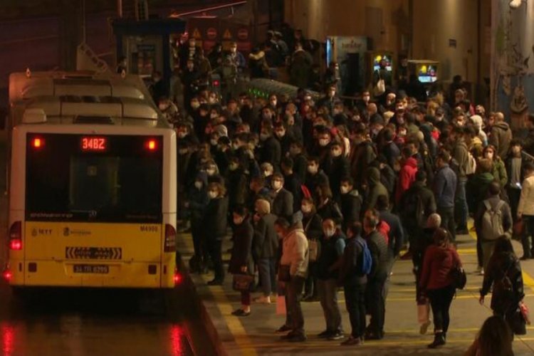 Zincirlikuyu'da korkutan manzara