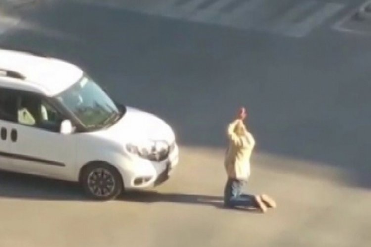 Şaşkına çeviren olay! Ne yaptığına kimse anlam veremedi