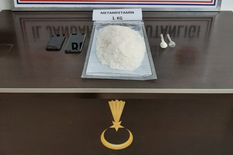 Bursa'da operasyonla 1 kilogram metamfetamin ele geçirildi