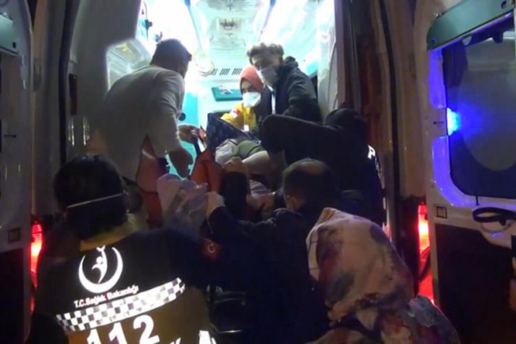 Damat kaynanasını bıçakladı
