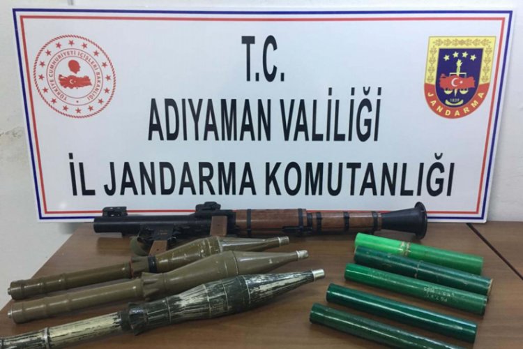 PKK'ya ait 3 odalı mağarada 1 askeri şehit eden roketatar ele geçirildi
