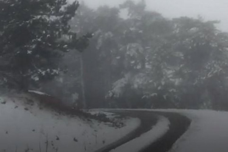 Muğla'nın 3 ilçesinde kar yağışı