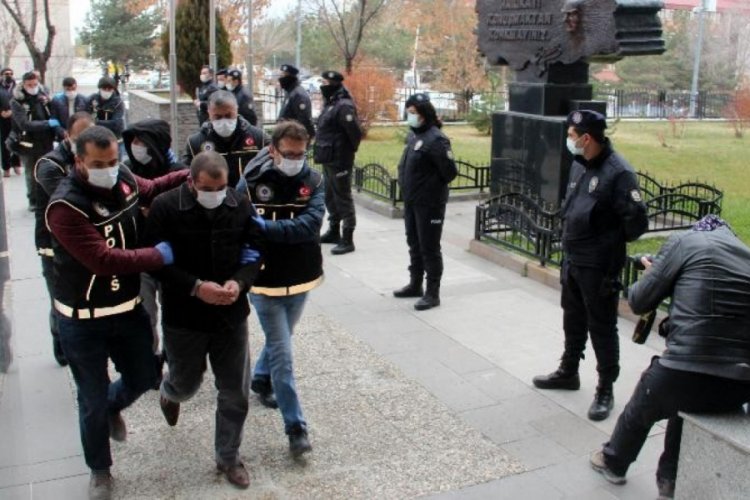 Erzurum'da uyuşturucu operasyonunda 15 tutuklama