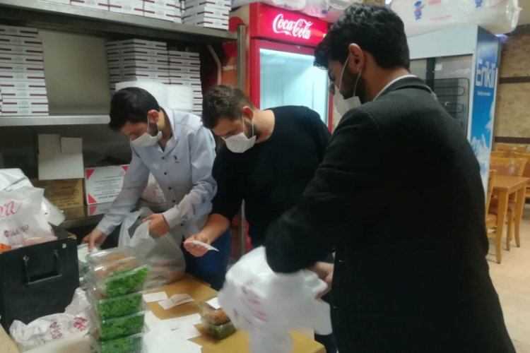 Restoranlarda paket servisi yoğunluğu