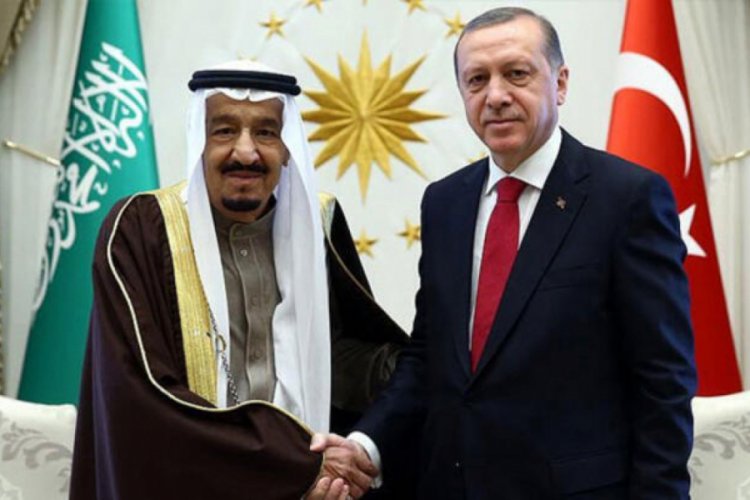 Cumhurbaşkanı Erdoğan, Kral Selman ile görüştü
