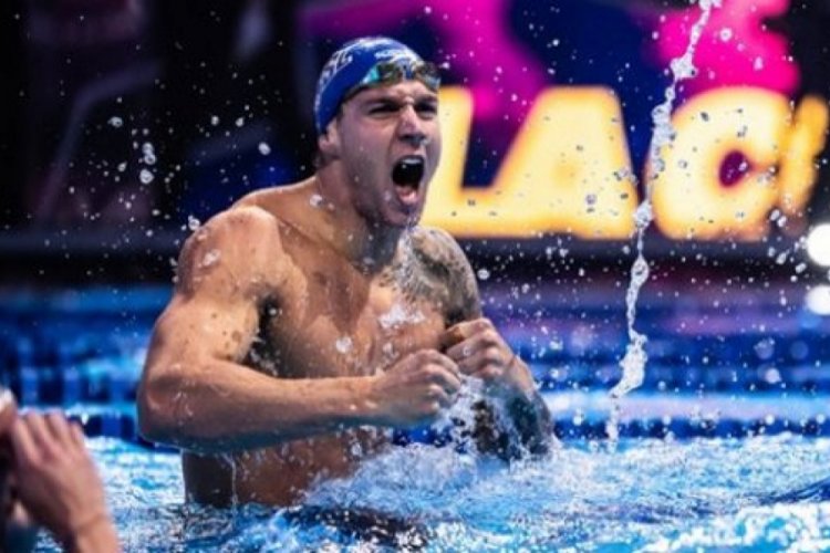 ABD'li yüzücü Caeleb Dressel, 2 dünya rekoru kırdı