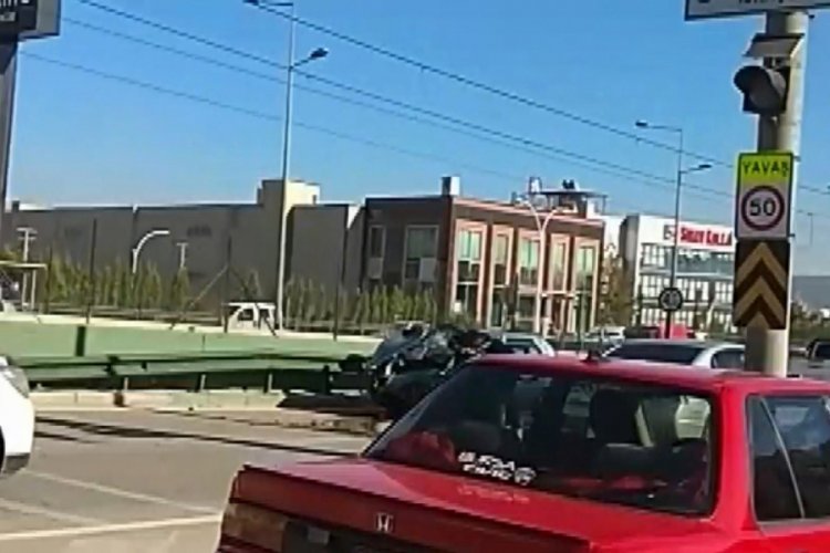 Bursa'da 10 dakikada iki kaza