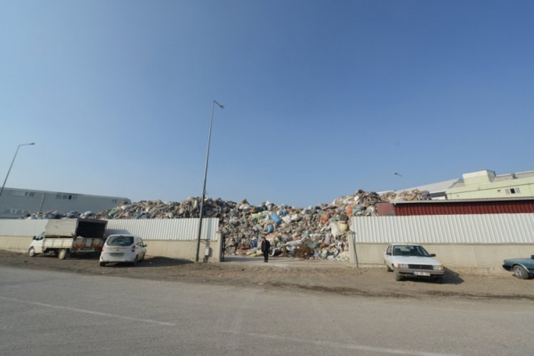 Bursa İnegöl'de 2 ayda 481 ton sanayi atığı bertaraf edildi