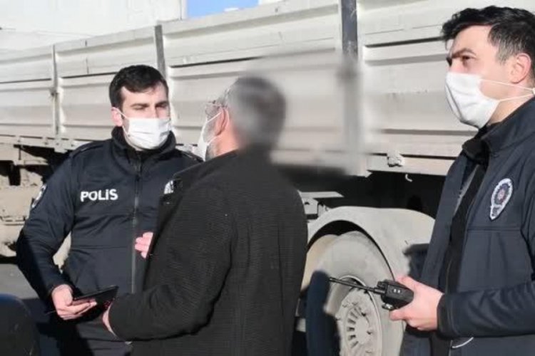 'Hava almak' için dışarı çıktığını söyleyen kişiye 3 bin 150 lira ceza