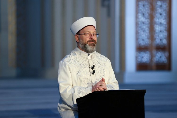 Diyanet İşleri Başkanı: Bu imtihanı kazanmanın yolu tedbirdir