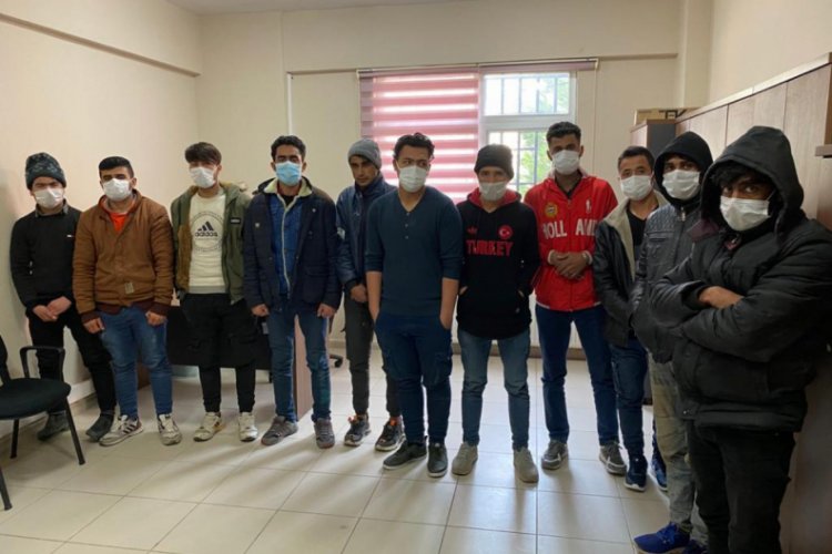 Kocaeli'de 11 kaçak göçmen yakalandı
