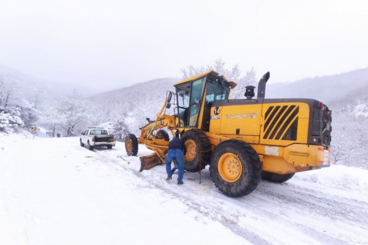 Bursa'da kar seferberliği