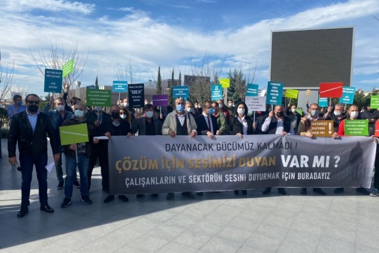 Bursa'da işletmeciler isyanda!