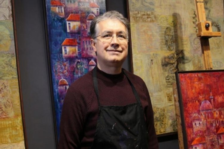 Ressam Cemal Toy, sanat yaşamını ve eserlerini anlattı