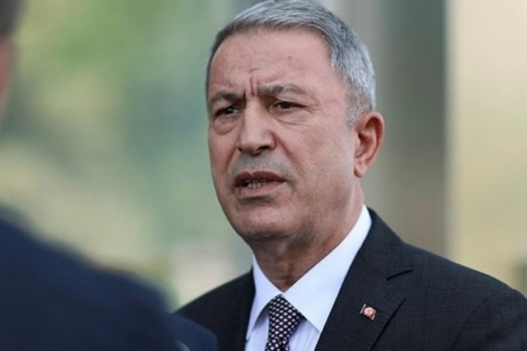 Milli Savunma Bakanı Hulusi Akar'dan açıklama