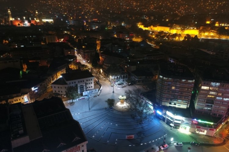 Bursa ve çevre illerde sokağa çıkma kısıtlamasına uyuluyor