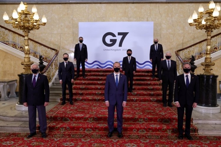 İngiltere'de G7 toplantısı başladı