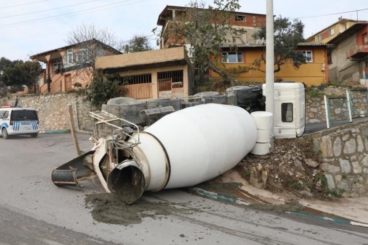 Kocaeli Nde Beton Mikseri Devrildi G Ncel Haberler Bursadabugun