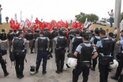 Aydın'da akillere protesto