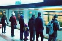 Ankaray istasyonunda şaşırtan anons