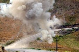 Yüksekova'da patlama