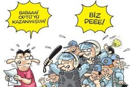 ODTÜ'lü polisler Gırgır'ın kapağında