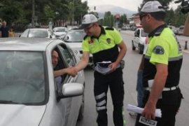 Bayramda 70 bin trafik polisi görev yapacak
