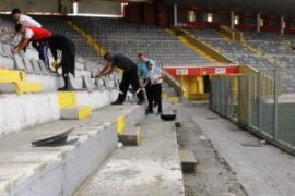 19 Mayıs Stadı'nın yıkımı başladı!