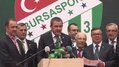 Bursaspor'un yeni başkanı Erkan Körüstan