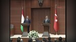 Tacikistan'la anlaşma imza töreni ve ortak basın toplantısı(2)