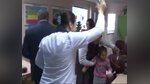 Hastanede karne sevinci 