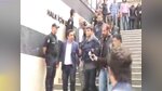 Çelik yelekle adliyede