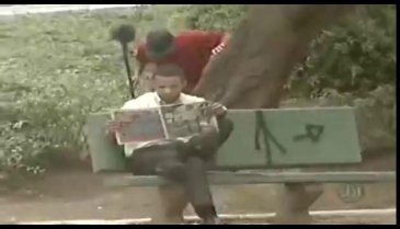 Parkta inanılmaz kamera şakası