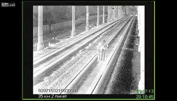 Tren sürücüsüne korkunç şaka
