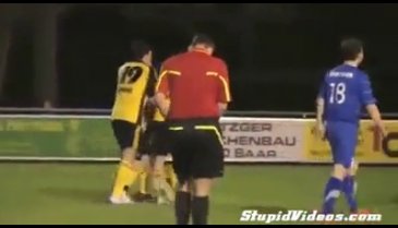 Amatör karşılaşmada harika penaltı atışı
