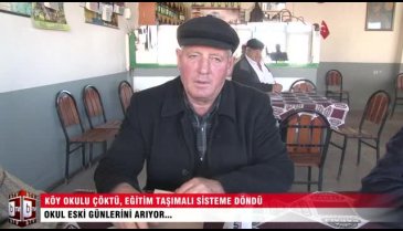 Köy okulu çöktü, eğitim taşımalıya döndü! ÖZEL HABER