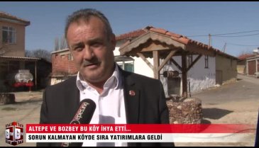 Altepe ve Bozbey bu köyde kıyasıya yarıştı - ÖZEL HABER