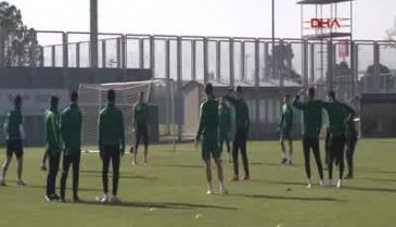 Bursaspor'da Osmanlıspor hazırlıkları son sürat