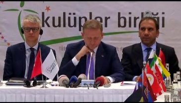 Kulüpler Birliği toplantısı sona erdi