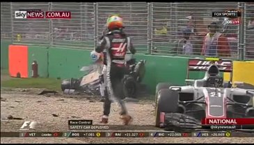 Formula 1'de korkunc kaza!