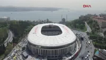 Vodafone Arena açılış öncesi havadan görüntülendi