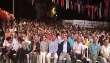 Manavgat'ta yaya köprüsünün temeli Aydilge konseriyle atıldı