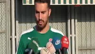 Bursaspor kalecisi Harun Tekin Taraftarımızı tribünlere çağırıyorum