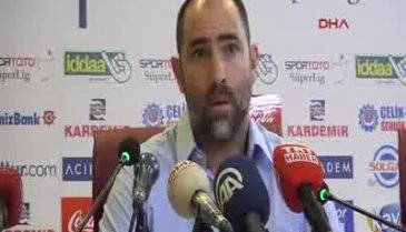 Kardemir Karabükspor - Antalyaspor maçının ardından