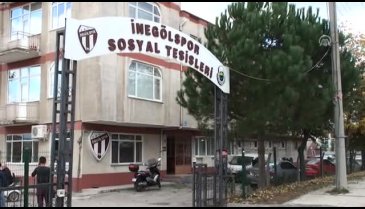 Bursa'da İnegölspor'un tesislerine saldırı