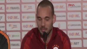 Galatasaraylı Sneijder: Kendimize güvenimiz sonsuz